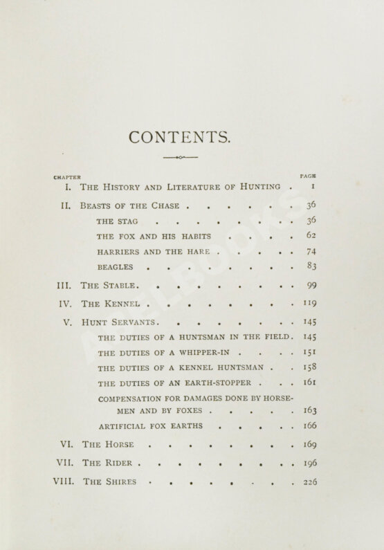 Антикварная книга Герцог Бофорт, Мобрей, М. Охота