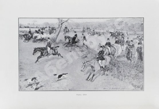 Антикварная книга Герцог Бофорт, Мобрей, М. Охота