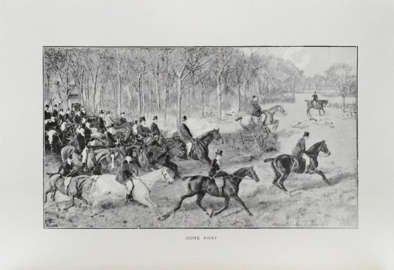 Антикварная книга Герцог Бофорт, Мобрей, М. Охота