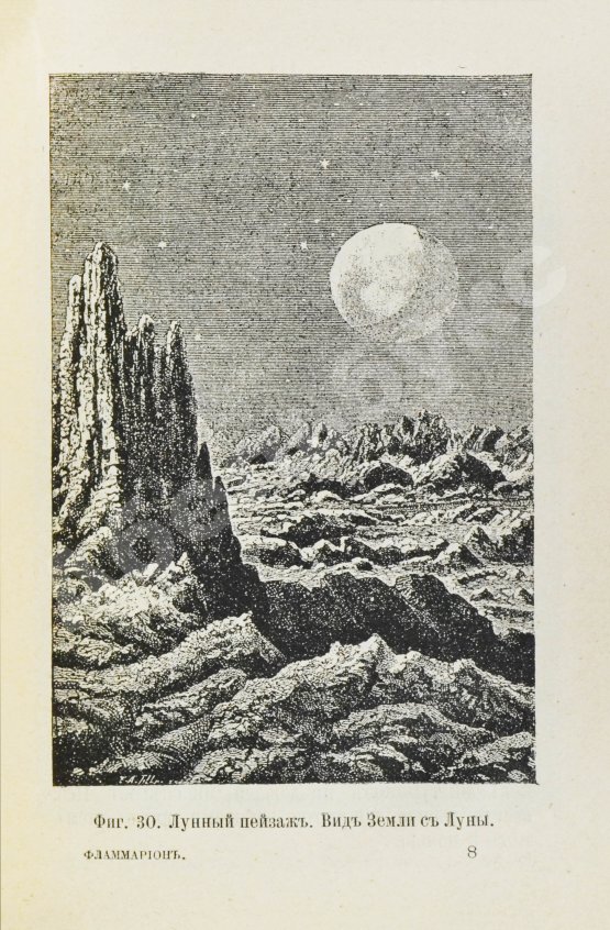 Антикварная книга Фламмарион, К. Что такое небо?