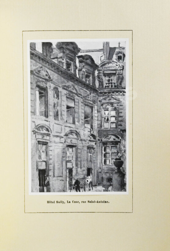 Антикварная книга Лукомский, Г.К. Прогулки по старым кварталам Парижа