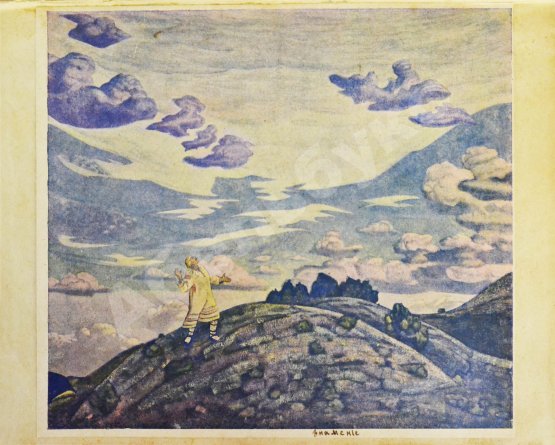 Антикварная книга Рерих, Н.К. [автограф Святослава Рериха] Собрание сочинений. Первая книга Николая Рериха