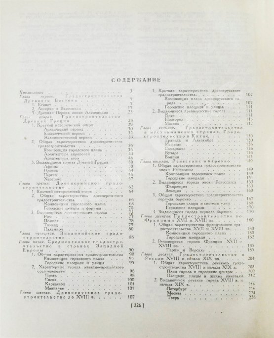 Антикварная книга Градостроительство