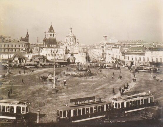 Фотография - вид Лубянской площади в Москве