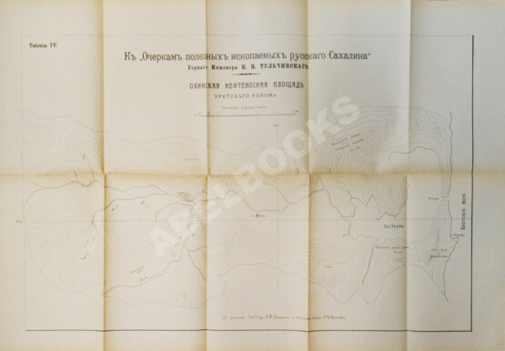 Антикварная книга Тульчинский, К.Н. Очерки полезных ископаемых русского Сахалина