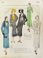 Моды сезона. Годовой комплект журнала за 1931 год