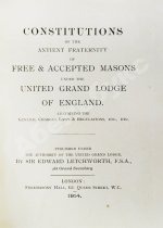 Constitutions of the Antient Fraternity of Free and Accepted Masons