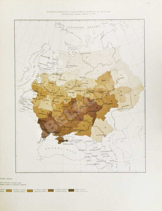Антикварная книга Сельскохозяйственный промысел в России