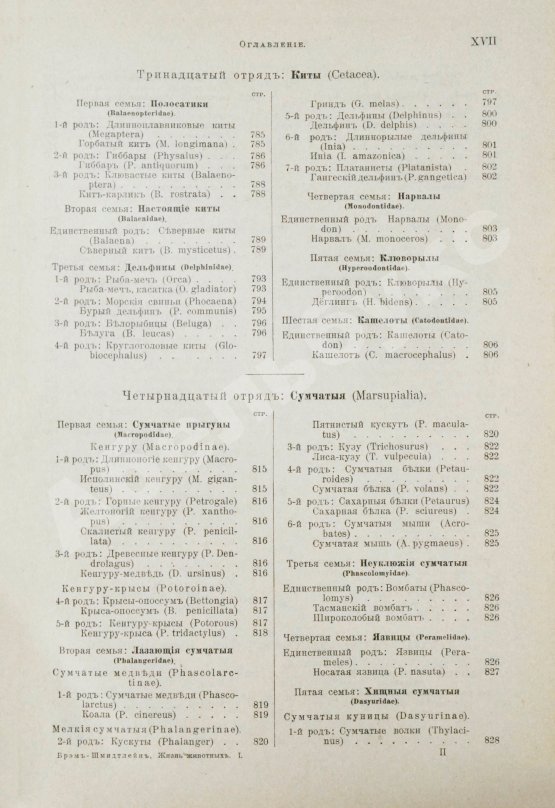 Антикварная книга Брэм, А. Жизнь животных Брэма