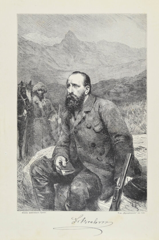 Антикварная книга Брэм, А. Жизнь животных Брэма