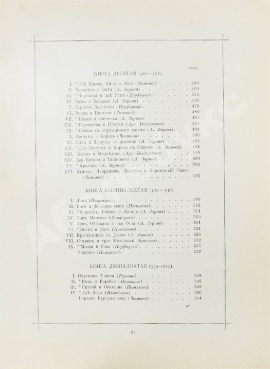 Антикварная книга Лафонтен, Ж. Басни Лафонтена. Полное собрание