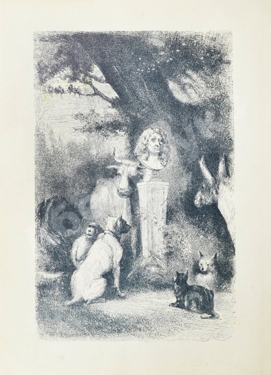 Антикварная книга Лафонтен, Ж. Басни Лафонтена. Полное собрание