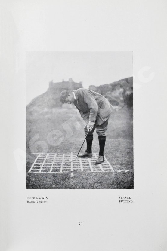 Антикварная книга Beldam, G. Great golfers. Their Methods at a Glance. Белдам, Дж. Великие игроки в гольф. Разбор их приёмов
