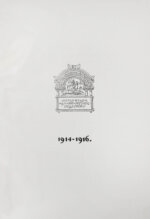 [автографы архитекторов Алексея Щусева и Александра Дмитриева] Ежегодник Московского архитектурного общества