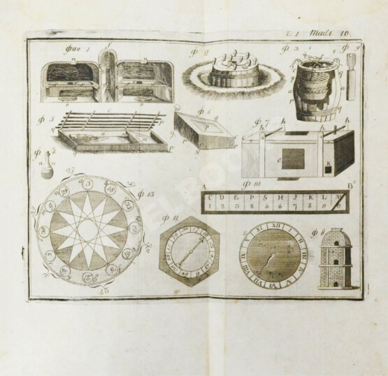 Антикварная книга Галле, И.С. Открытые тайны древних магиков и чародеев, или волшебные силы натуры, в пользу и увеселение употреблённые