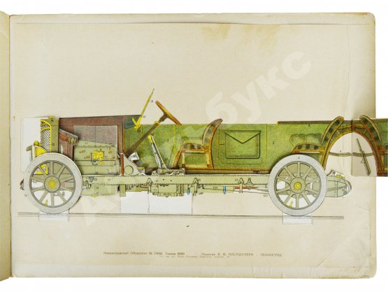 Антикварная книга Альтшулер, Я.Ф. Разборная модель автомобиля. Составил инженер Я.Ф. Альтшулер