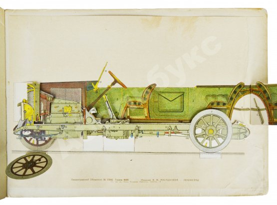 Антикварная книга Альтшулер, Я.Ф. Разборная модель автомобиля. Составил инженер Я.Ф. Альтшулер