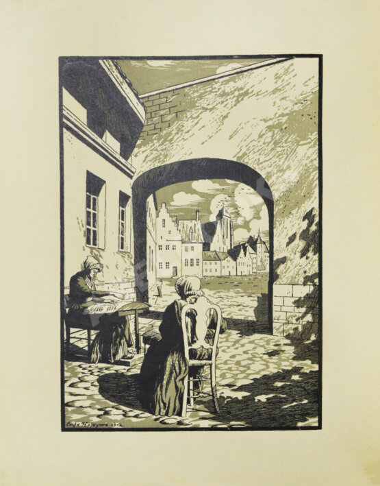 Антикварная книга Щепкина-Куперник, Т.Л. [автограф] Песня брюссельских кружевниц