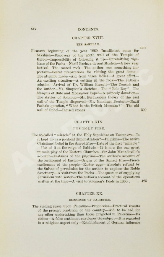 Антикварная книга Уоррен, Ч. Подземный Иерусалим