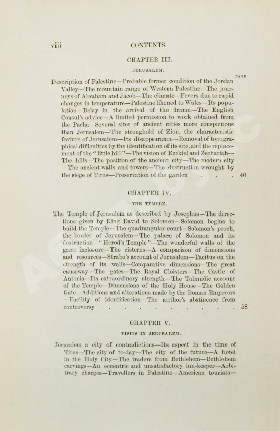 Антикварная книга Уоррен, Ч. Подземный Иерусалим