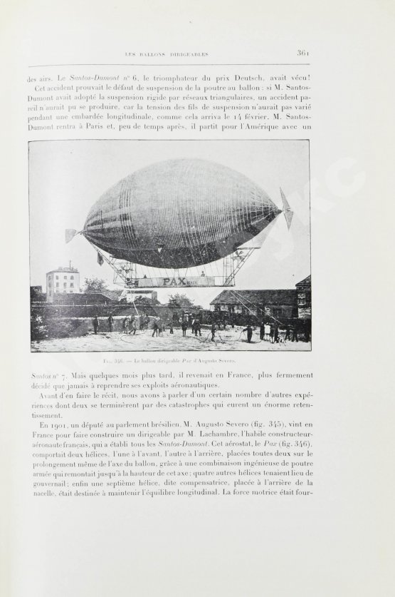 Антикварная книга Лекорню, Ж. Воздухоплавание