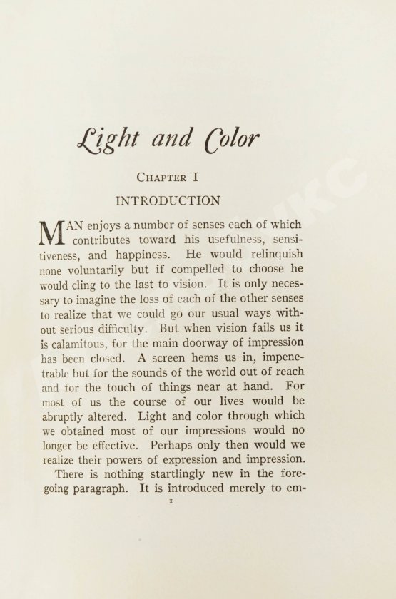 Антикварная книга Лакиш, М. Свет и цвет в рекламе и маркетинге