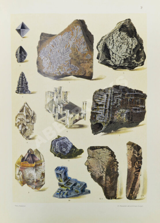 Антикварная книга Браунс, Р.А. Царство минералов