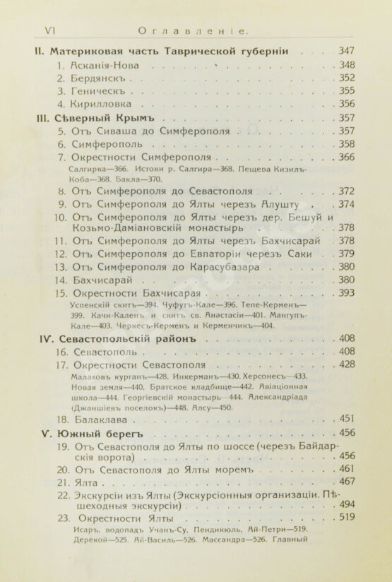 Антикварная книга Крым. Путеводитель Антикварная книга Крым. Путеводитель