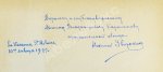 Зворыкин, Н.Н. [автограф] К возрождению России