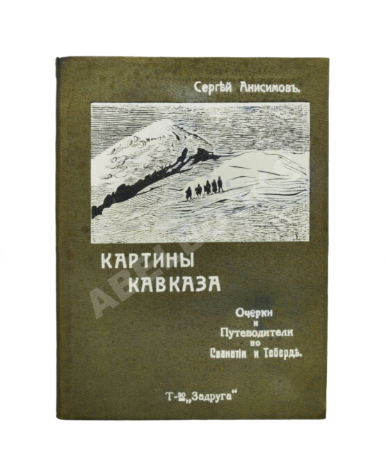 Антикварная книга Анисимов, С.С. Картины Кавказа