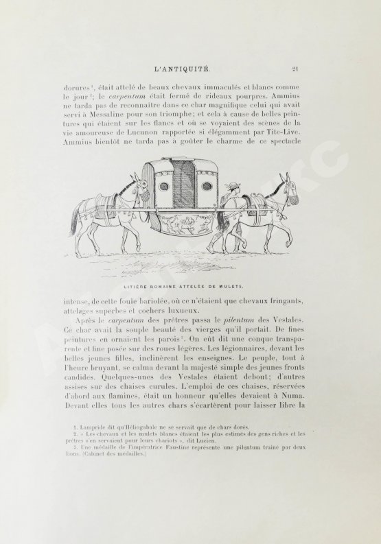 Антикварная книга Юзанн, О. История транспорта сквозь нравы и эпохи