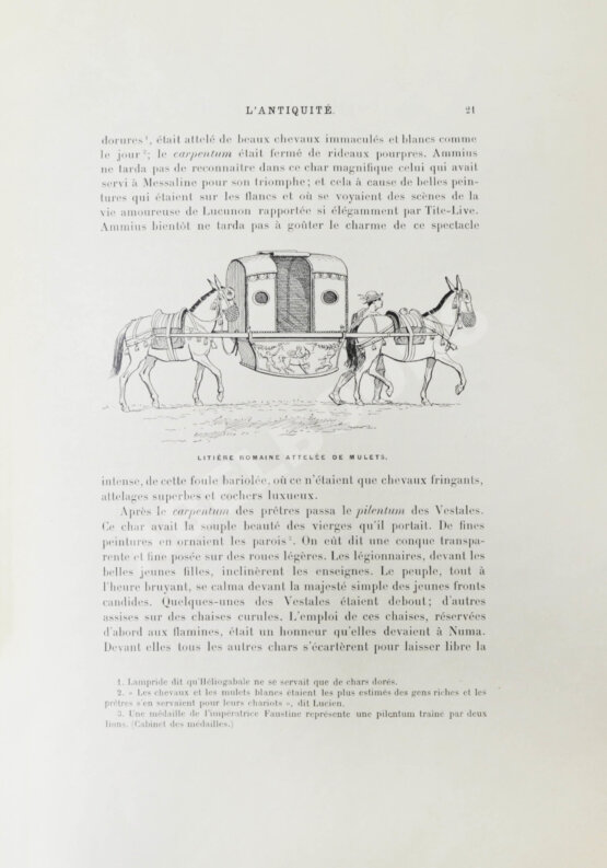Антикварная книга Юзанн, О. История транспорта сквозь нравы и эпохи