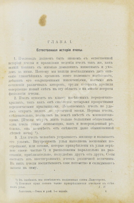 Антикварная книга Лангстрот, Л.-Л. Пчела и улей Антикварная книга Лангстрот, Л.-Л. Пчела и улей