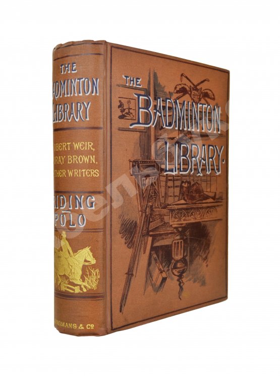 Антикварная книга Вейр, Р., Морей Браун, Дж. Верховая езда. Поло