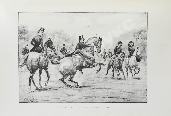 Антикварная книга Вейр, Р., Морей Браун, Дж. Верховая езда. Поло