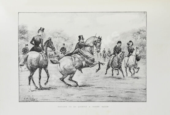 Антикварная книга Вейр, Р., Морей Браун, Дж. Верховая езда. Поло