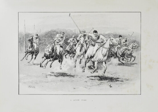 Антикварная книга Вейр, Р., Морей Браун, Дж. Верховая езда. Поло