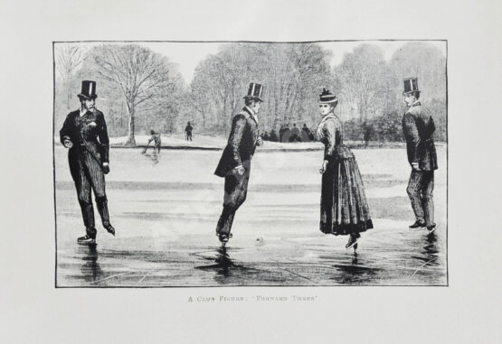 Антикварная книга Коньки. Фигурное катание. Кёрлинг. Тобогган. Буерный спорт. Бенди Антикварная книга Коньки. Фигурное катание. Кёрлинг. Тобогган. Буерный спорт. Бенди