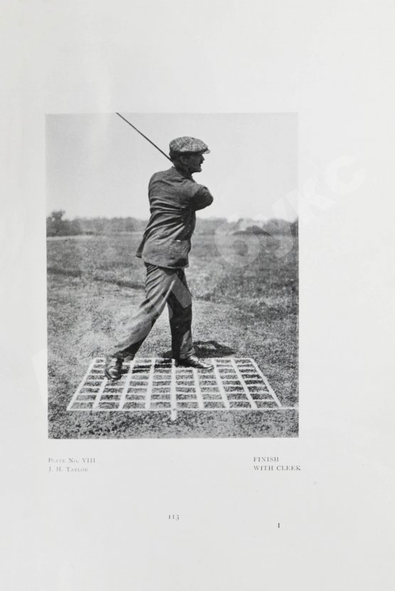 Антикварная книга Белдам, Дж. Великие игроки в гольф. Разбор их приёмов