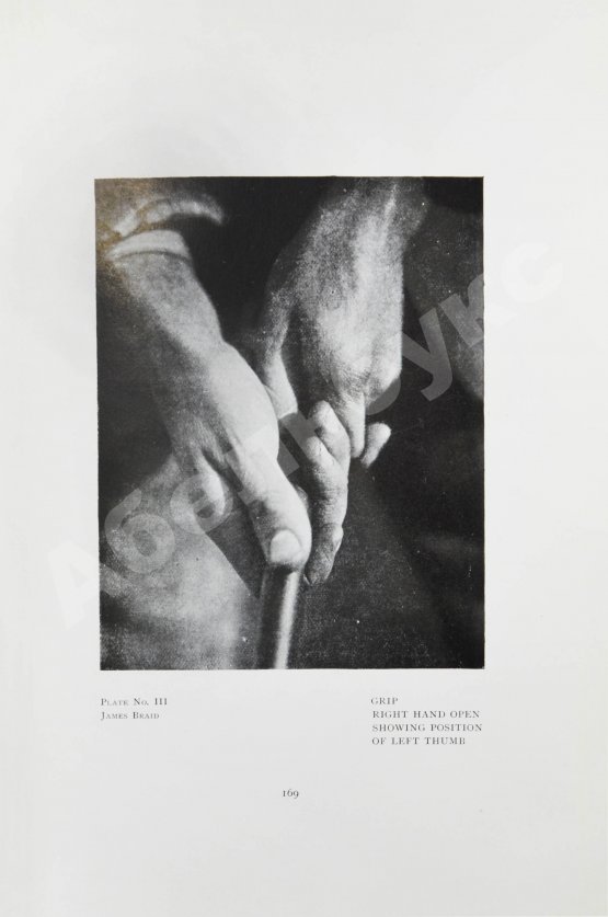 Антикварная книга Белдам, Дж. Великие игроки в гольф. Разбор их приёмов