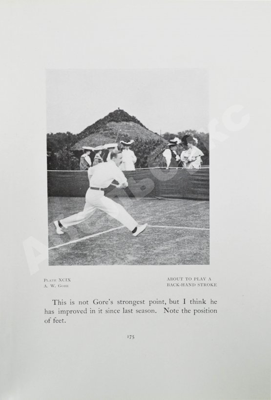 Антикварная книга Beldam, G., Vaile, P.A. Great lawn tennis players. Their Methods Illustrated