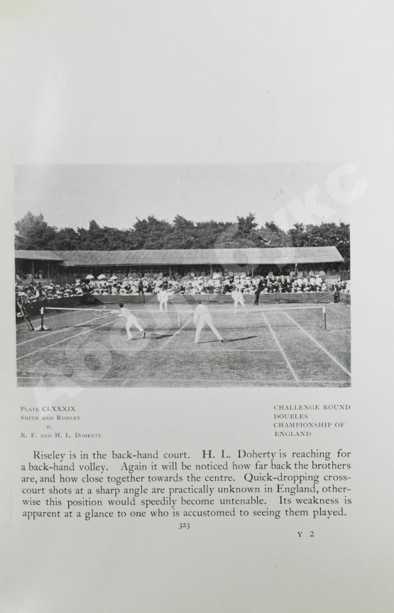 Антикварная книга Beldam, G., Vaile, P.A. Great lawn tennis players. Their Methods Illustrated