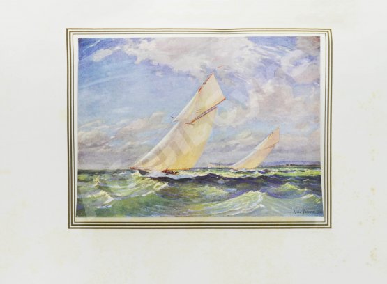 Антикварная книга Хекстолл-Смит, Б. Яхты и яхтинг в современном искусстве