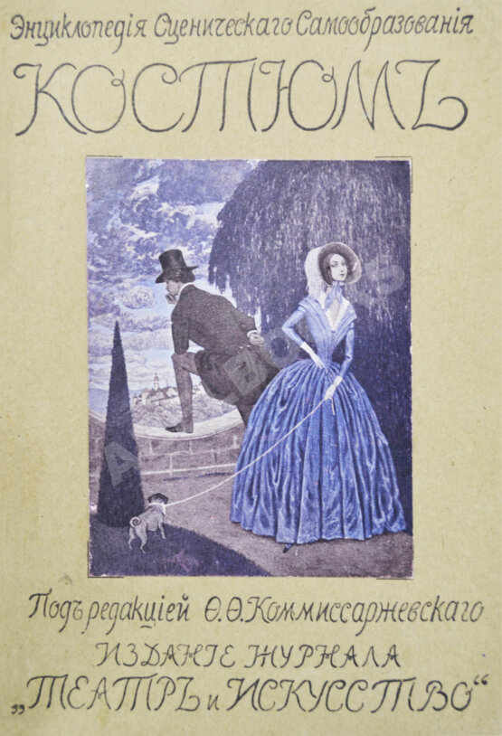 Антикварная книга Костюм