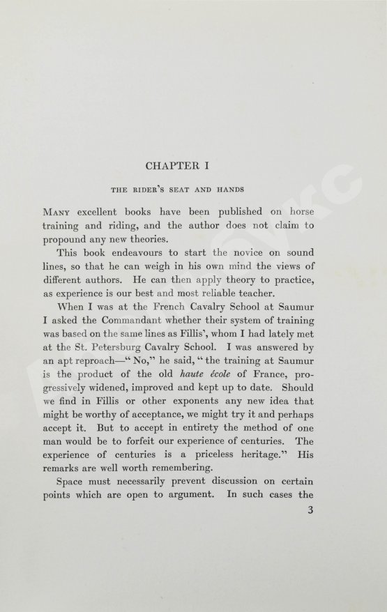 Антикварная книга Брук, Дж. Чувство лошади и искусство выездки лошадей