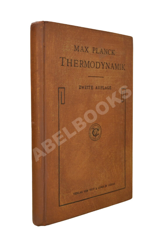 Первое/Прижизненное издание Планк, М. Лекции по термодинамике
