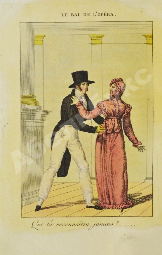 Антикварная книга Париж и его мода. Новый альманах, составленный Каприс