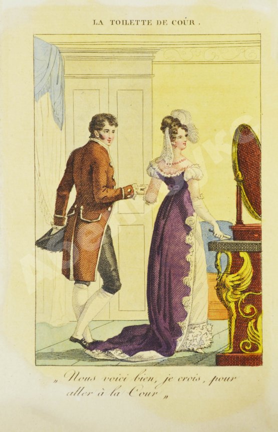 Антикварная книга Париж и его мода. Новый альманах, составленный Каприс