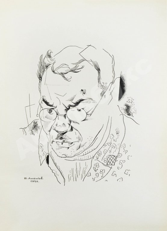 Первое/Прижизненное издание Анненков, Ю.П. Портреты