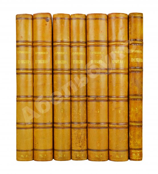 Антикварная книга Пушкин, А.С. Сочинения Пушкина. Издание П.В. Анненкова